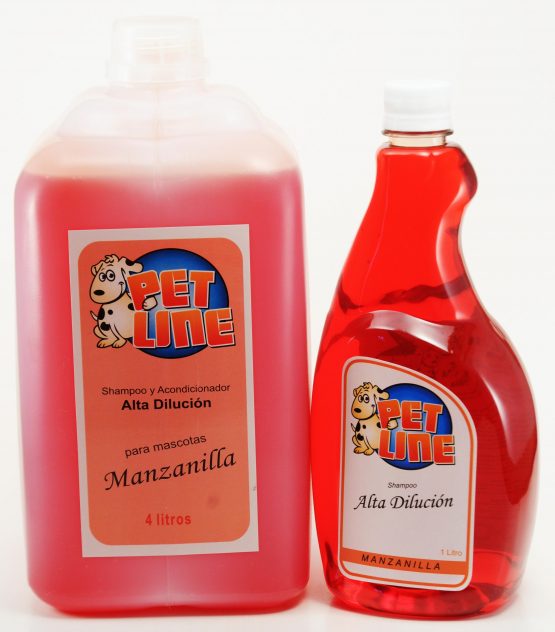 Shampoo y Acondicionador para Mascotas Manzanilla